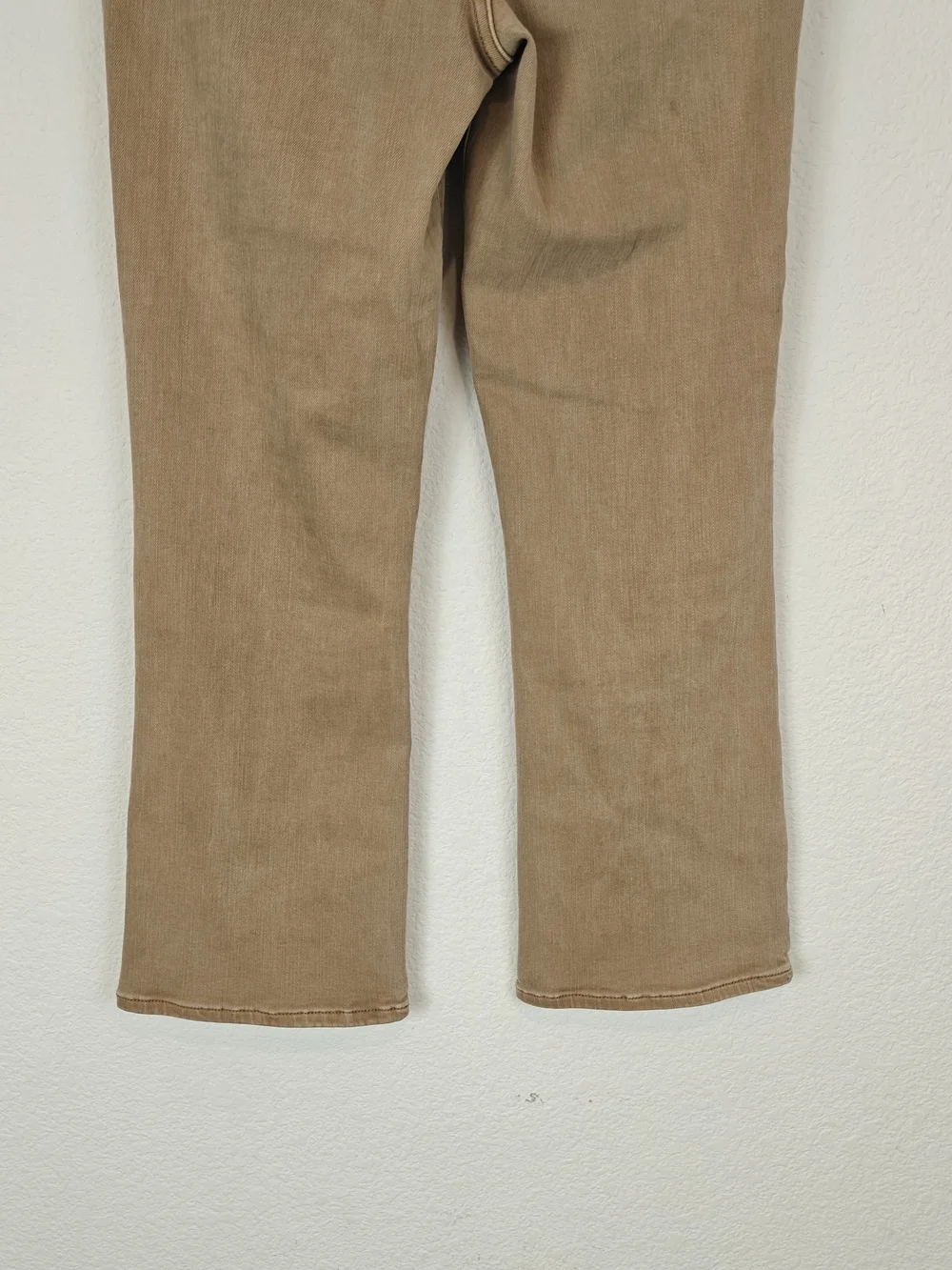 Pistola “Lennon” Mink Snow Cropped Jeans – Neutral Chic High Rise Denim Size 28 - Picture 13 of 16